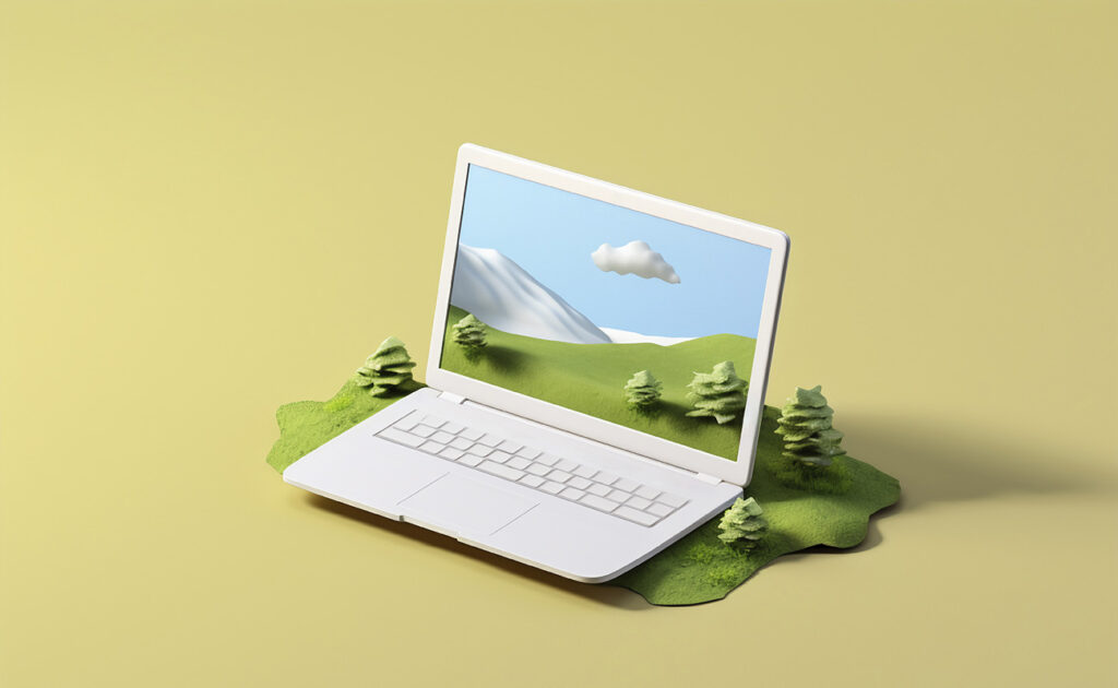 3d Rendering Laptop 1024x630