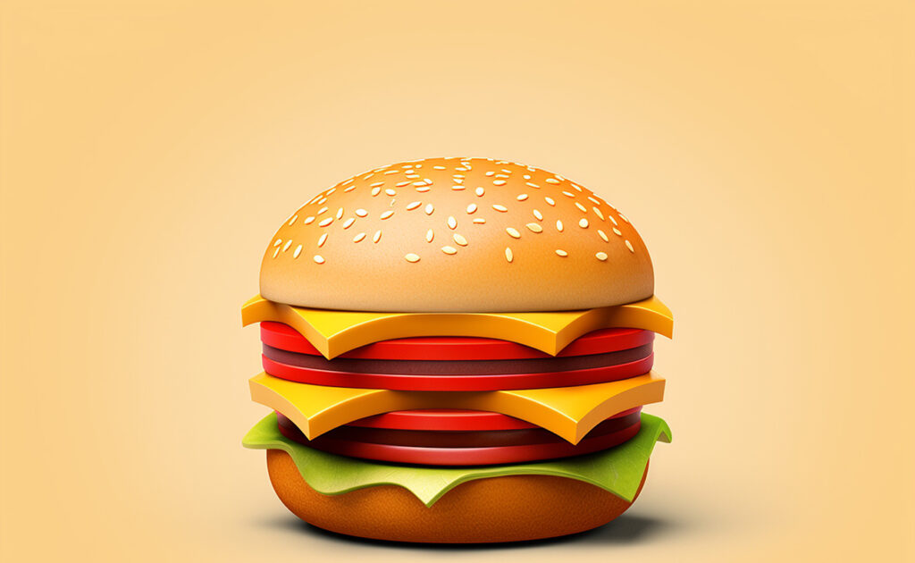 Why Plant-Based Burgers Are Here to Stay Delicious Looking 3d Burger With Simple Background 1024x630